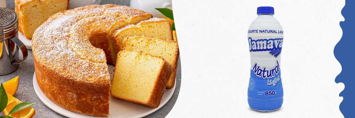 Bolo de Laranja com Iogurte Natural — Jamava Laticínios