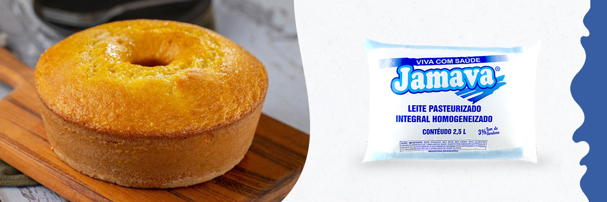 Bolo de Milho Cremoso — Jamava Laticínios