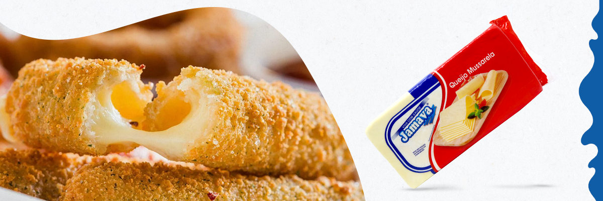 Mussarela Sticks — Jamava Laticínios
