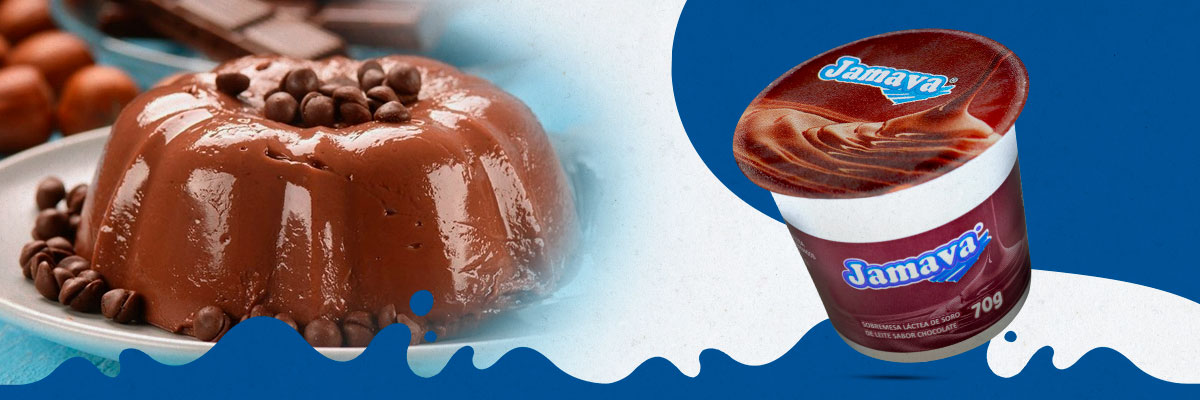 Pudim de Chocolate — Jamava Laticínios