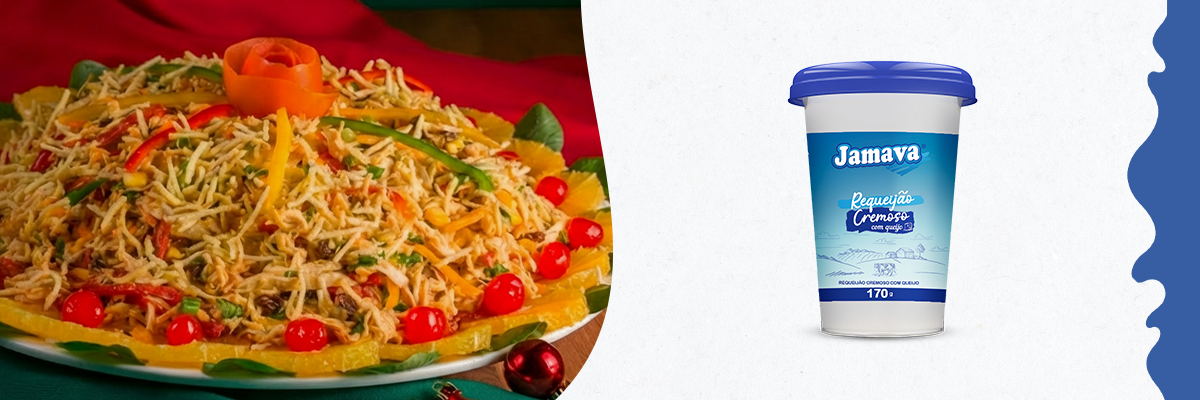 Receita de Natal - Salpicão de Frango Cremoso — Jamava Laticínios